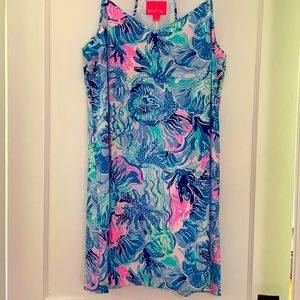 Lilly Pulitzer size XL silk dress